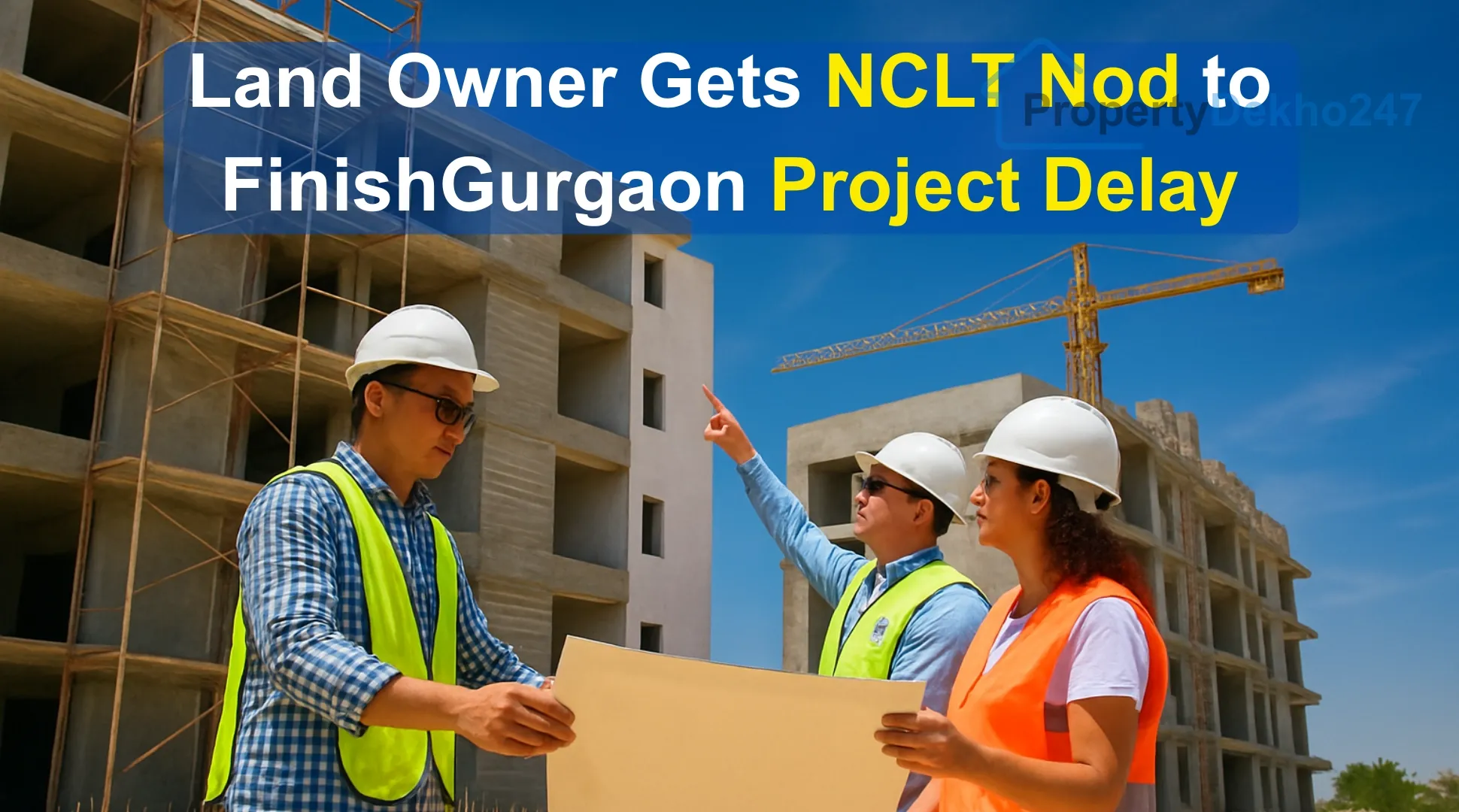 Land Owner Gets NCLT Nod to Finish Gurgaon Project Delay