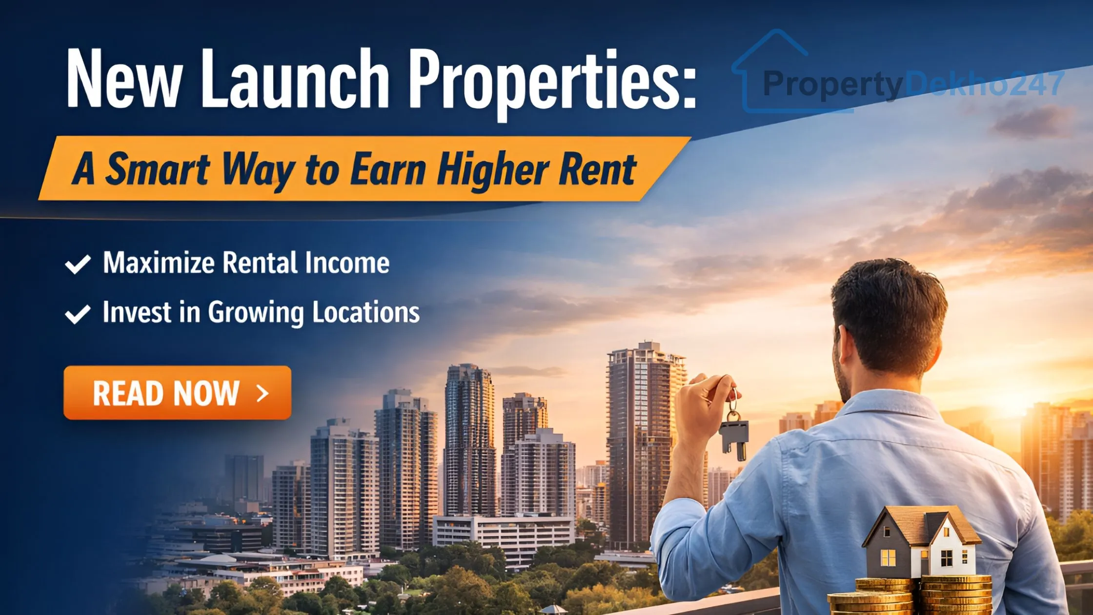New Launch Properties: Smart Way to Earn Higher Rent
