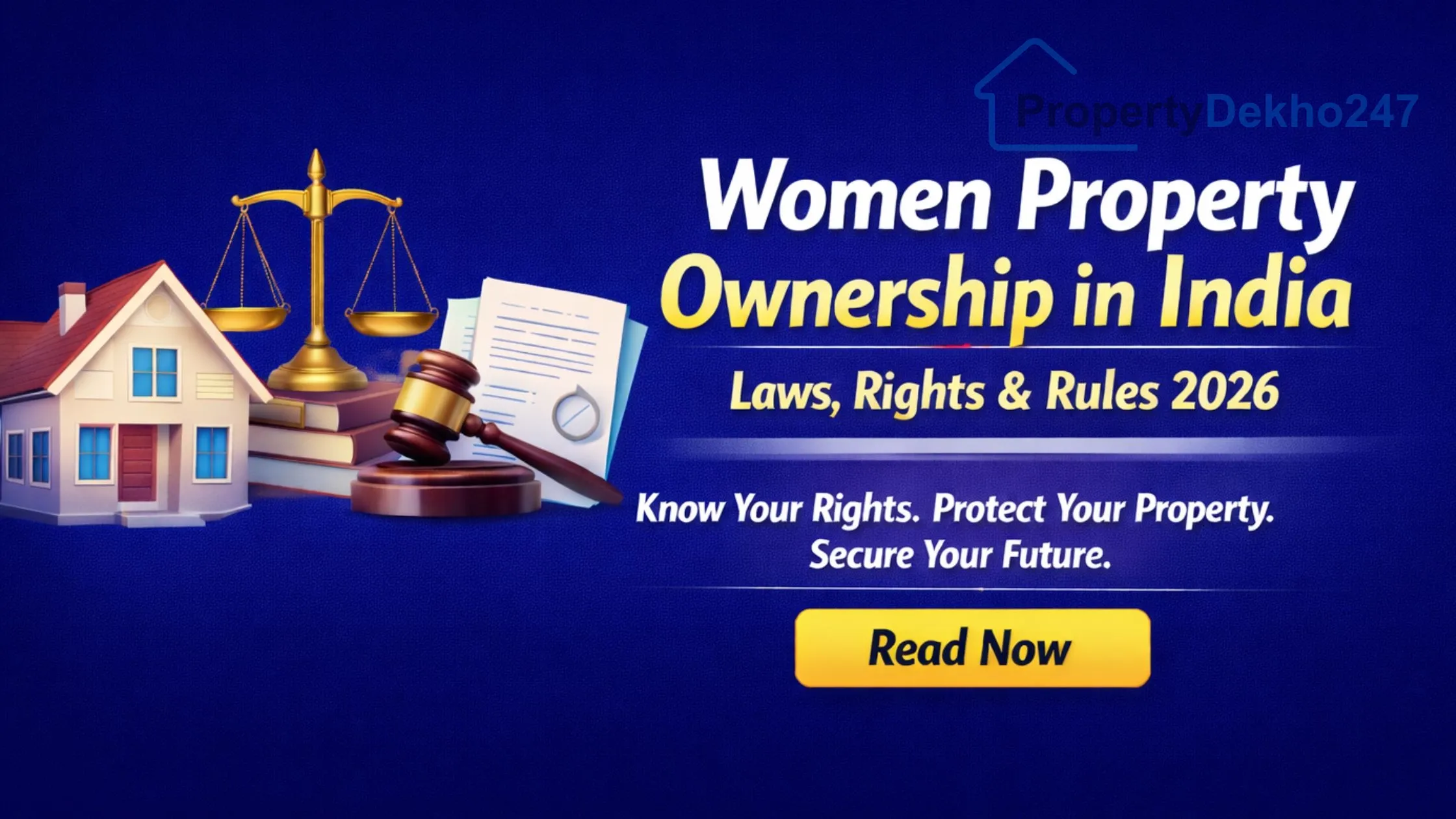 Women Property Ownership in India | Rights, Laws & Benefits 2026