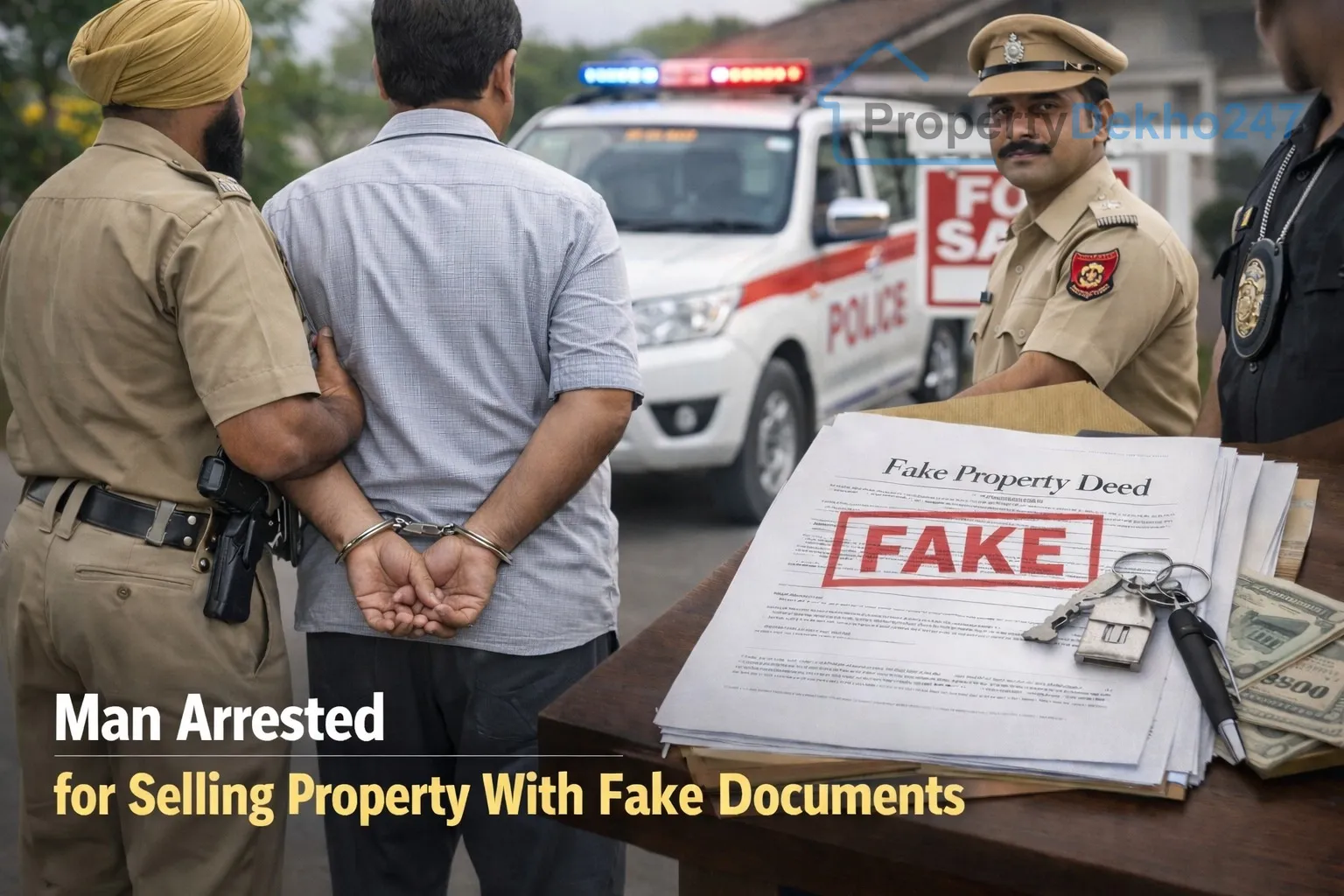 Gurgaon Plot Fraud: Excise Officer Arrested for Selling Property With Fake Documents