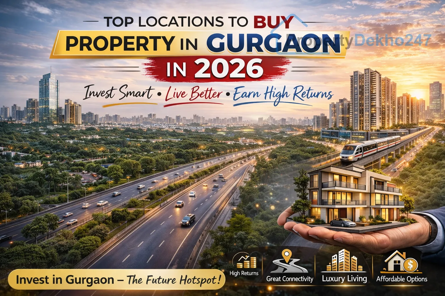 Top Locations to Buy Property in Gurgaon in 2026