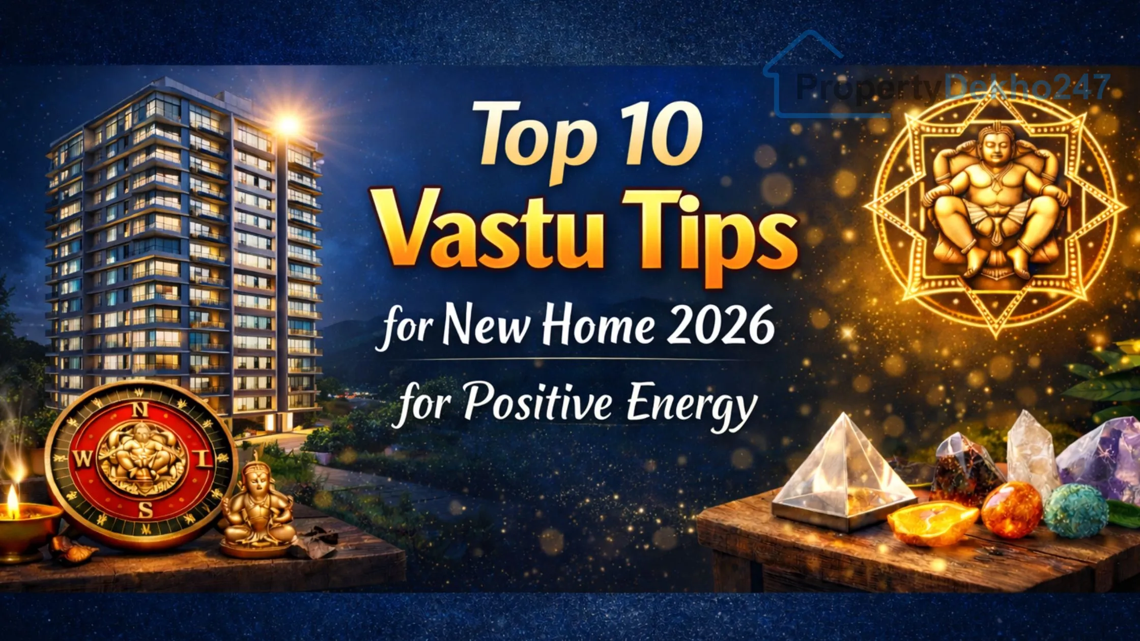 Top 10 Vastu Tips for New Home 2026 for Positive Energy