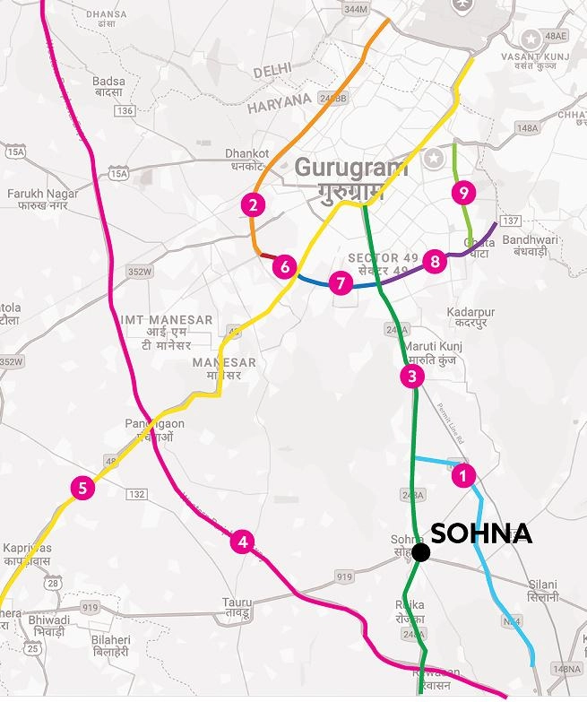 GLS Codename S.O.H.N.A Location Map