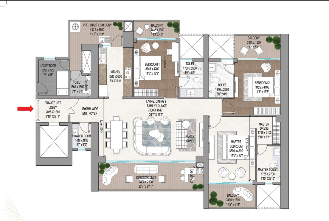 Signature Global Titanium SPR Unit Specifications