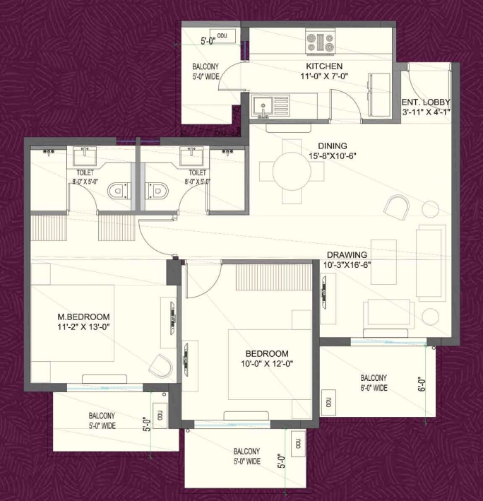 Ashiana Mulberry Blossom