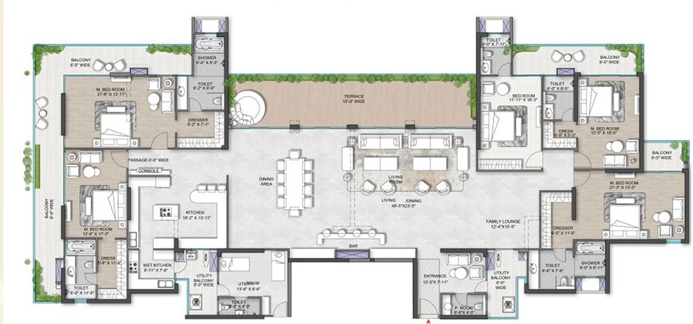 M3M St Andrews at SCDA Unit Specifications