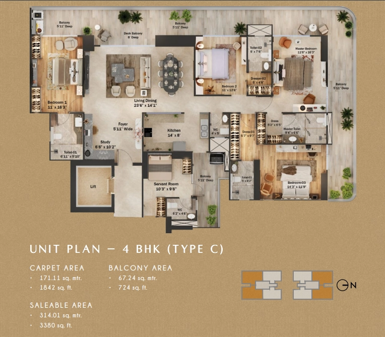 TREVOC Royal Residences