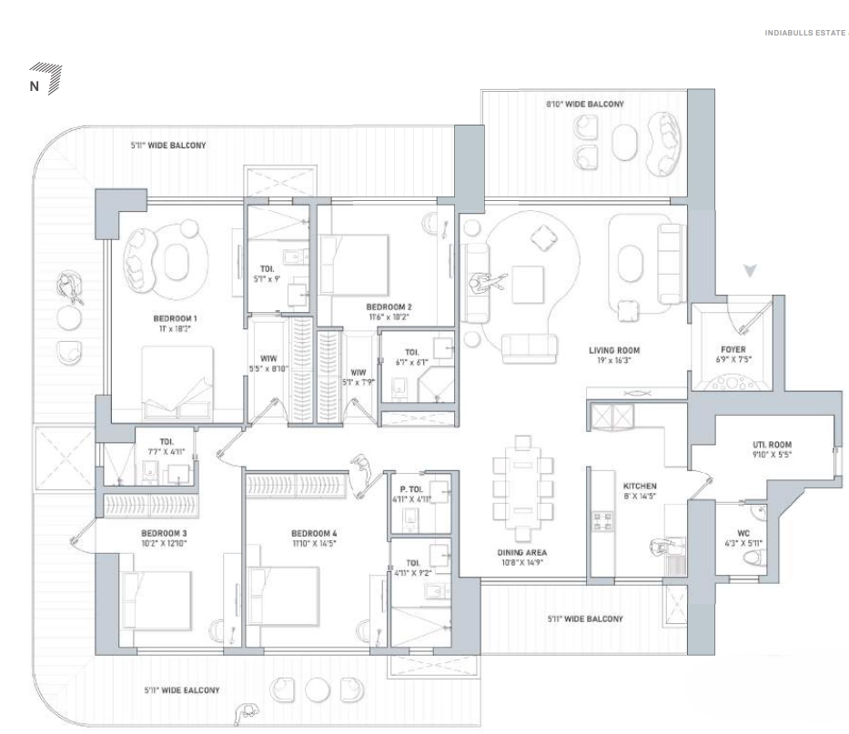Indiabulls Estate and Club