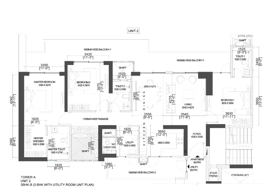 Adani 102A Unit Specifications