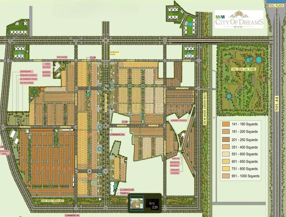 M3M City of Dreams Master Plan