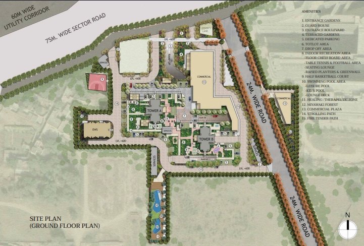 Signature Twin Tower DXP Master Plan