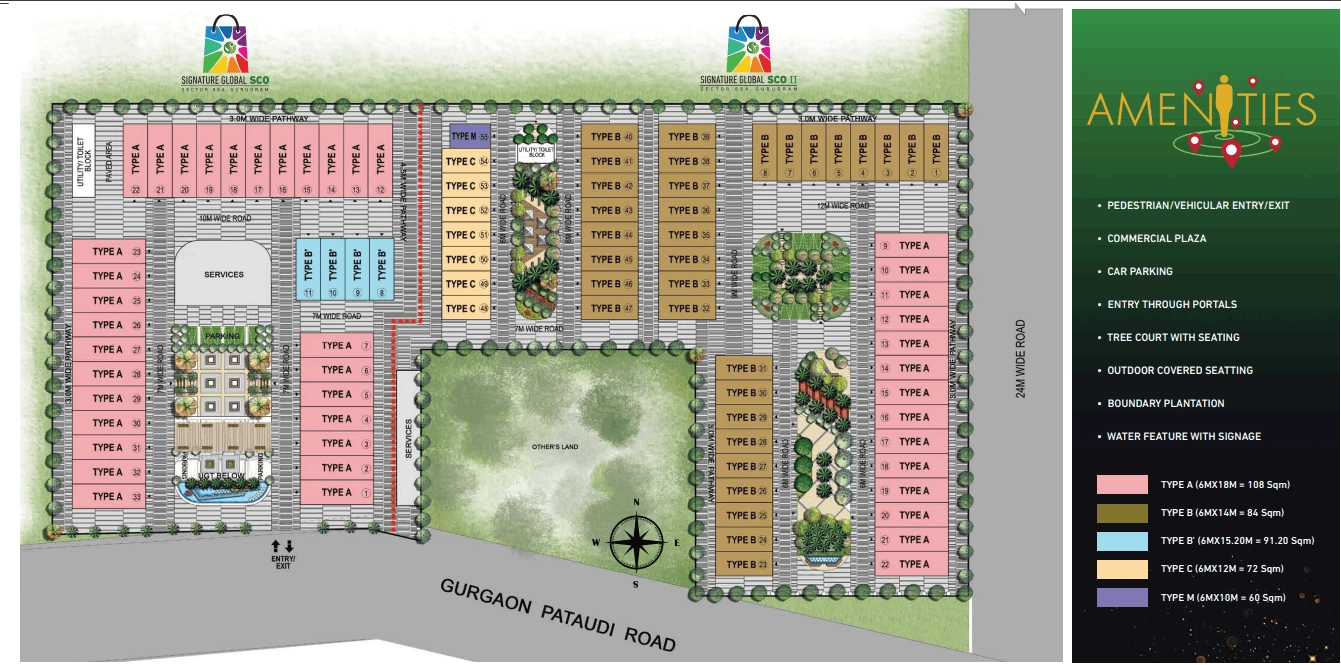 Signature Global SCO 88A Master Plan